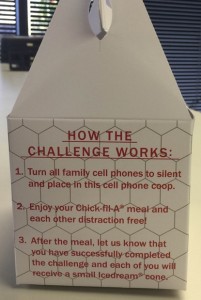 Chick-fil-A senza smartphone la sfida